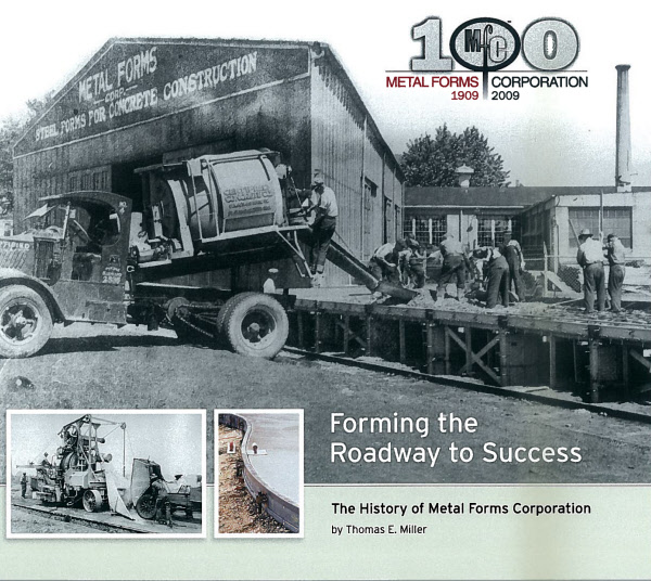 Metal paving forms manufacturing company's history