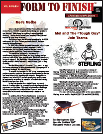 Metal Forms Corp. dealers newsletter for concrete form marketing and sales tips Paving Forms Dealer Newsletter