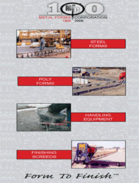 Concrete products catalog