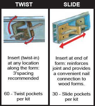 Poly Forms Sidewalk Kit