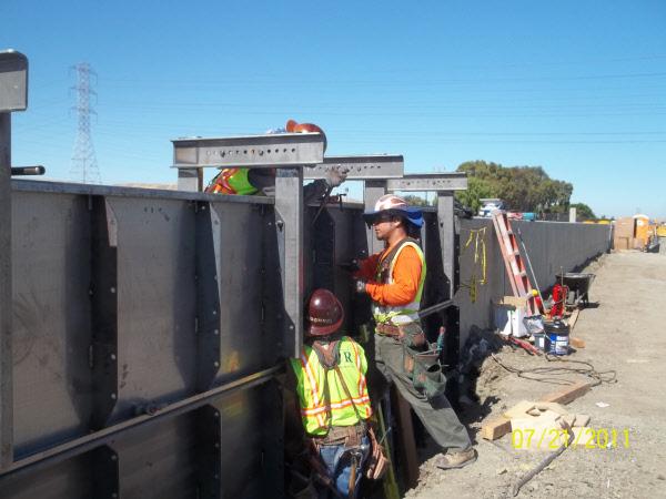 Forming Barrier Walls