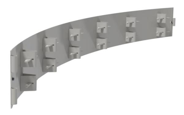 12" FLEXIBLE RADIUS FORM