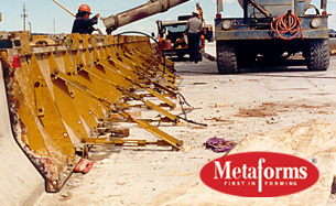 MetaForms Concrete Parapet form